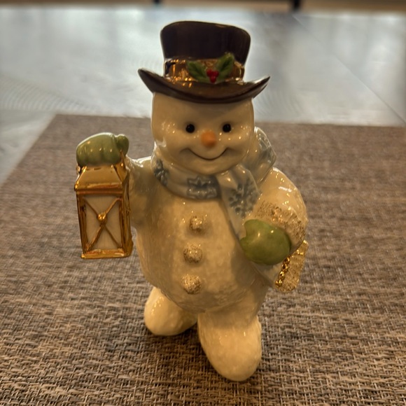 Lenox Other - Lenox Snowman Figurine 4 3/4 “ Tall